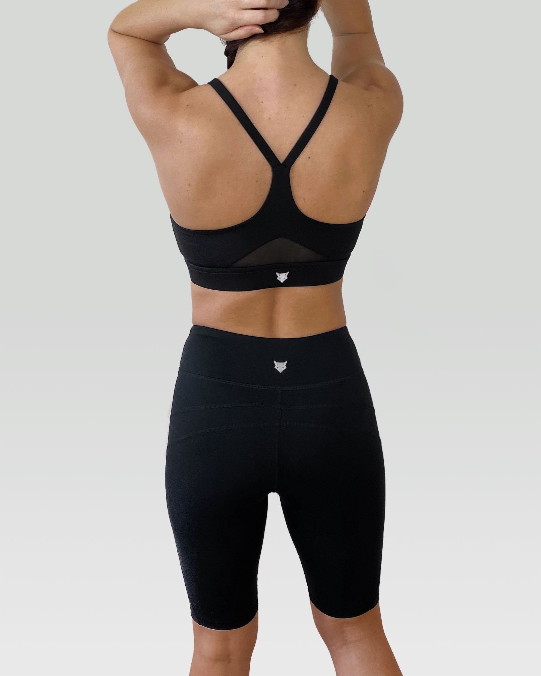 Ice Grey and White Stealie Sports Bra– Section 119