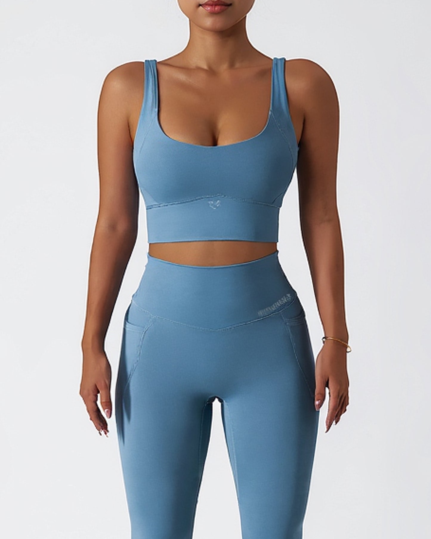 Luna Sports Bra - Sky