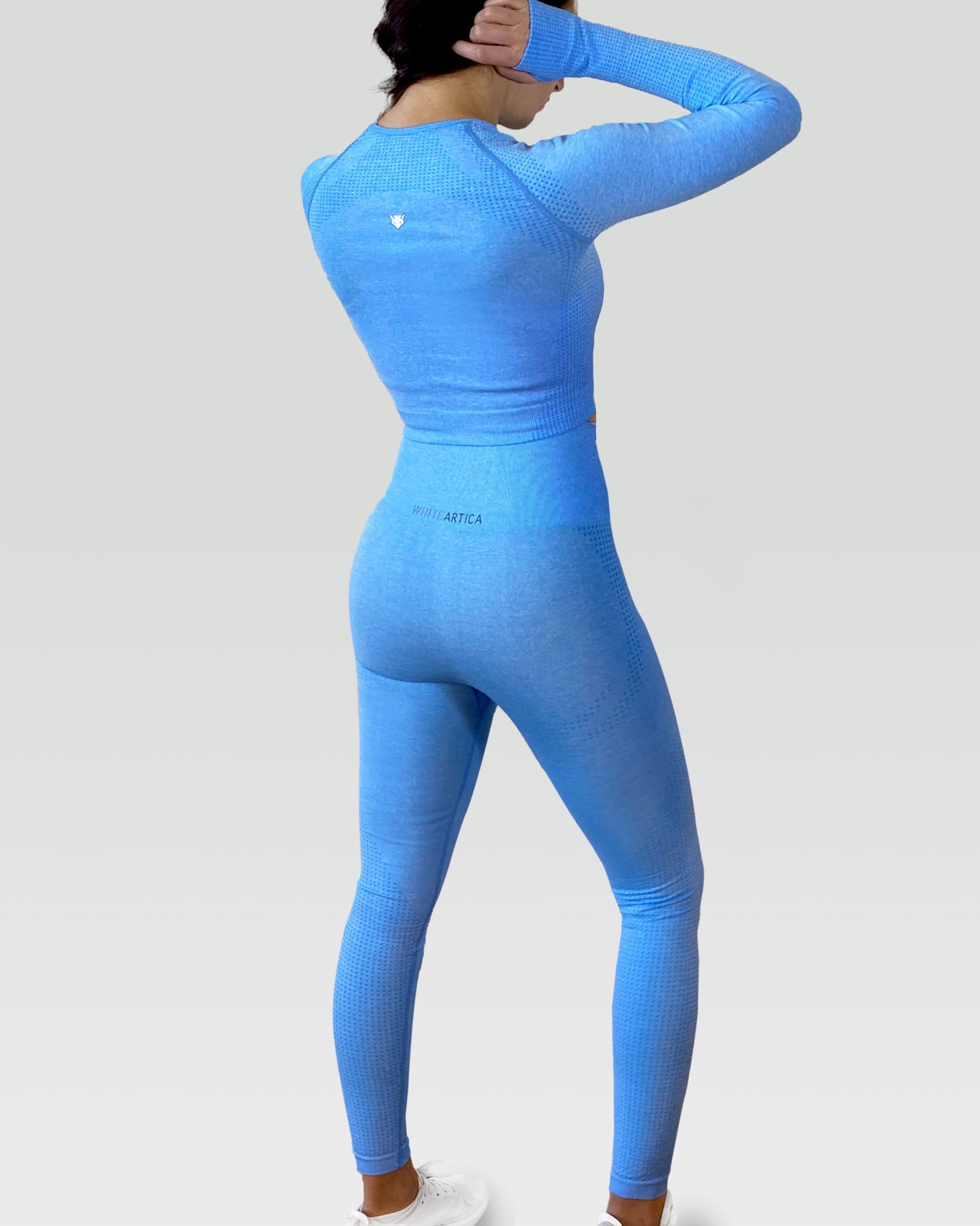 Elite 3-Piece Activewear Set - Light Blue