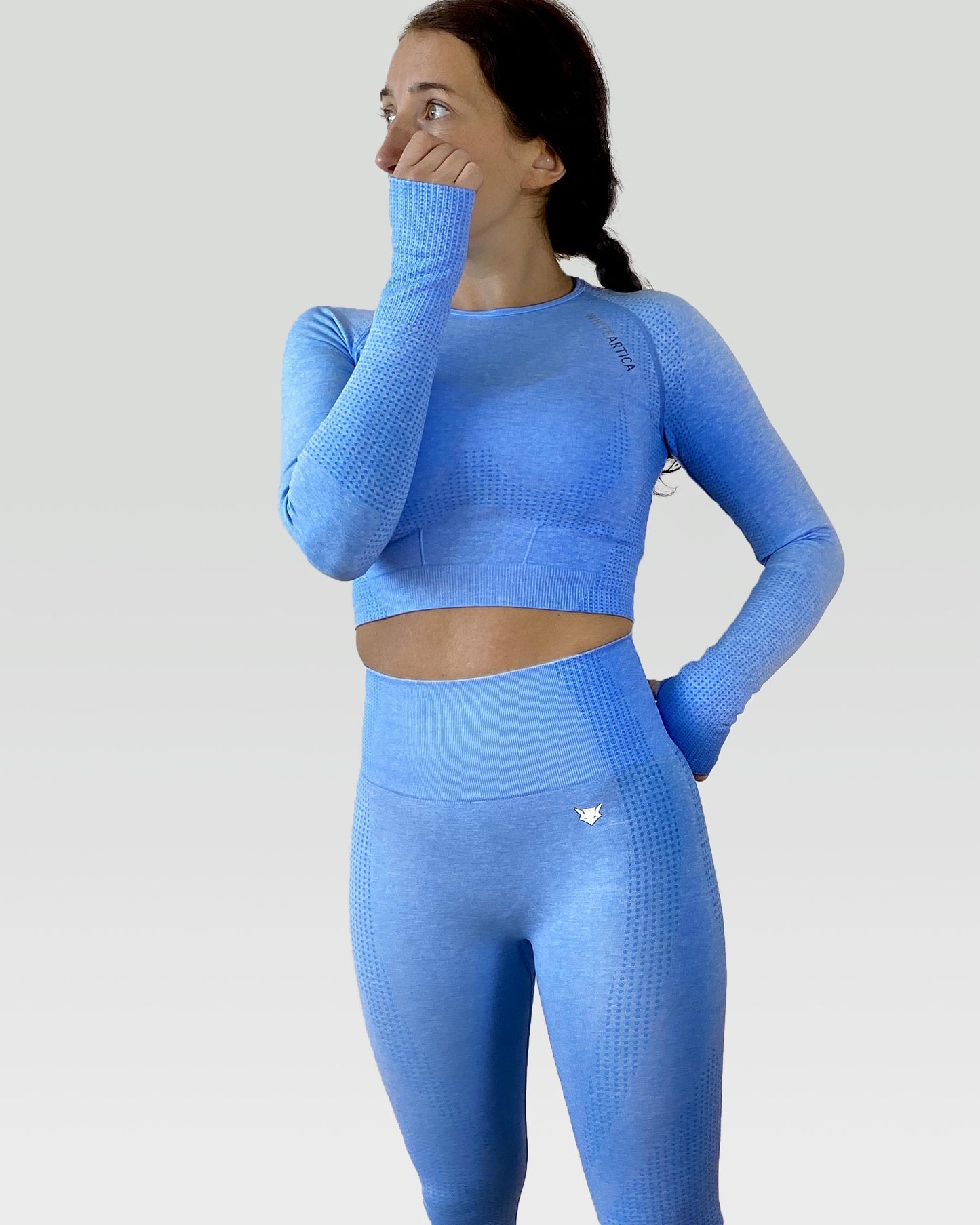Elite 3-Piece Activewear Set - Light Blue