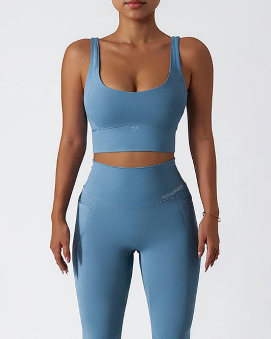 Luna Sports Bra - Sky