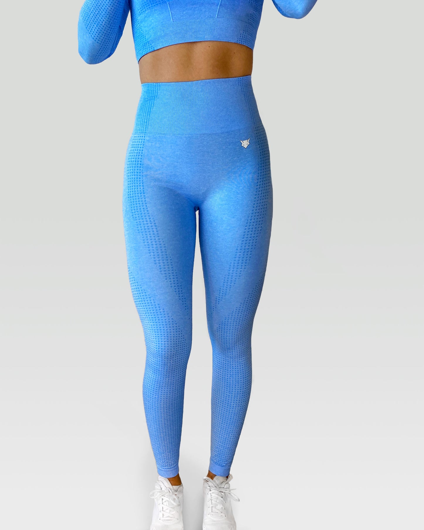 Buy COLOURBLOCK SEAMLESS BLUE ACTIVEWEAR SET for Women Online in India